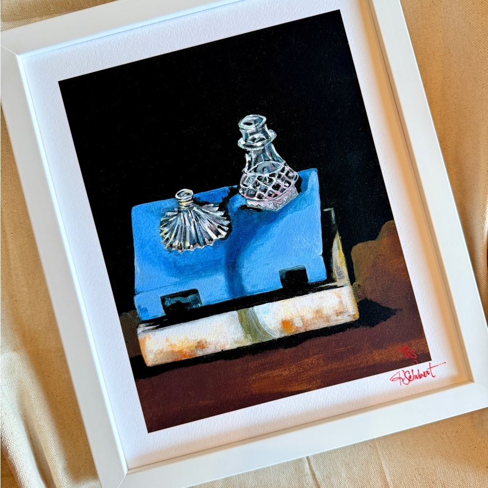 Modern Still Life artwork, 11x14” signed Giclee Fine Art Print